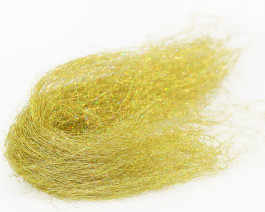 Dyed Holo Angel Hair, Golden Yellow UVR / 14